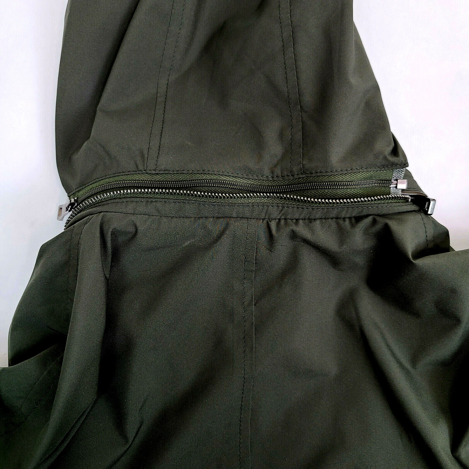 Pre-owned Peter Millar Men Large Xl Flex Discovery $798 All Weather Rain Jacket Hood Green