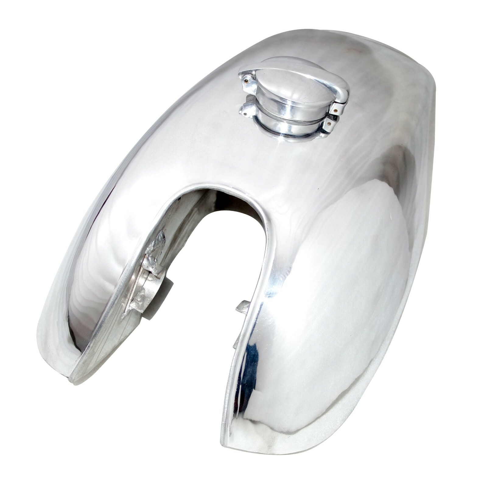 Fits Norton Triumph Lyta Custom Cafe Racer Alloy Petrol Fuel Tank With Cap  