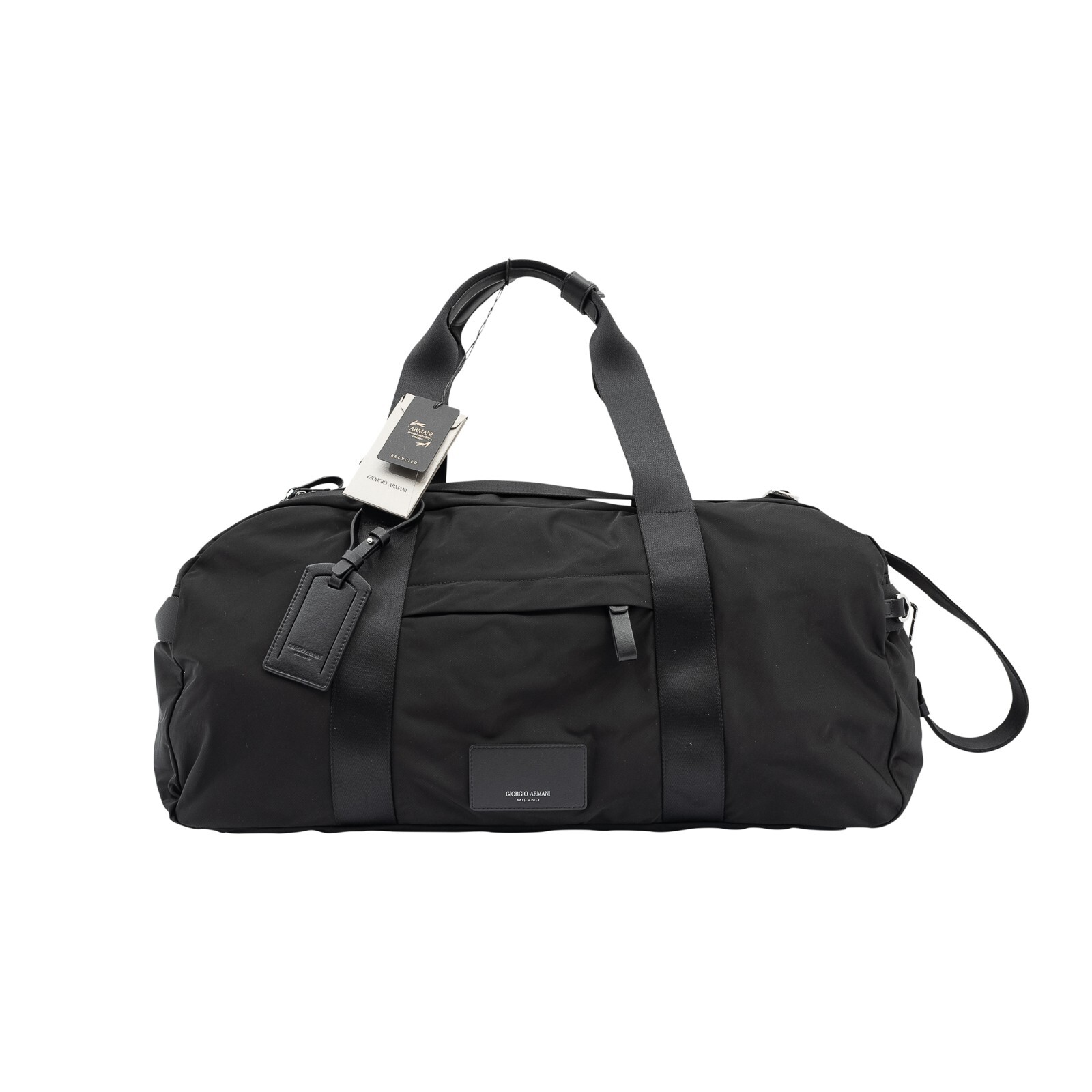 $1995 GIORGIO ARMANI Black Label LARGE Duffle Bag Travel +