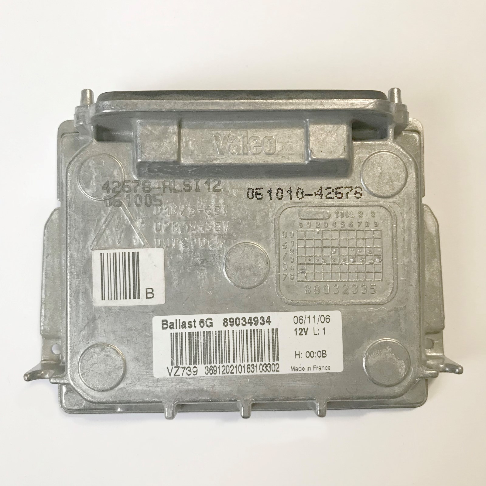 OEM Valeo 6G Volvo S60 XC60 XC90 Xenon Headlight Ballast