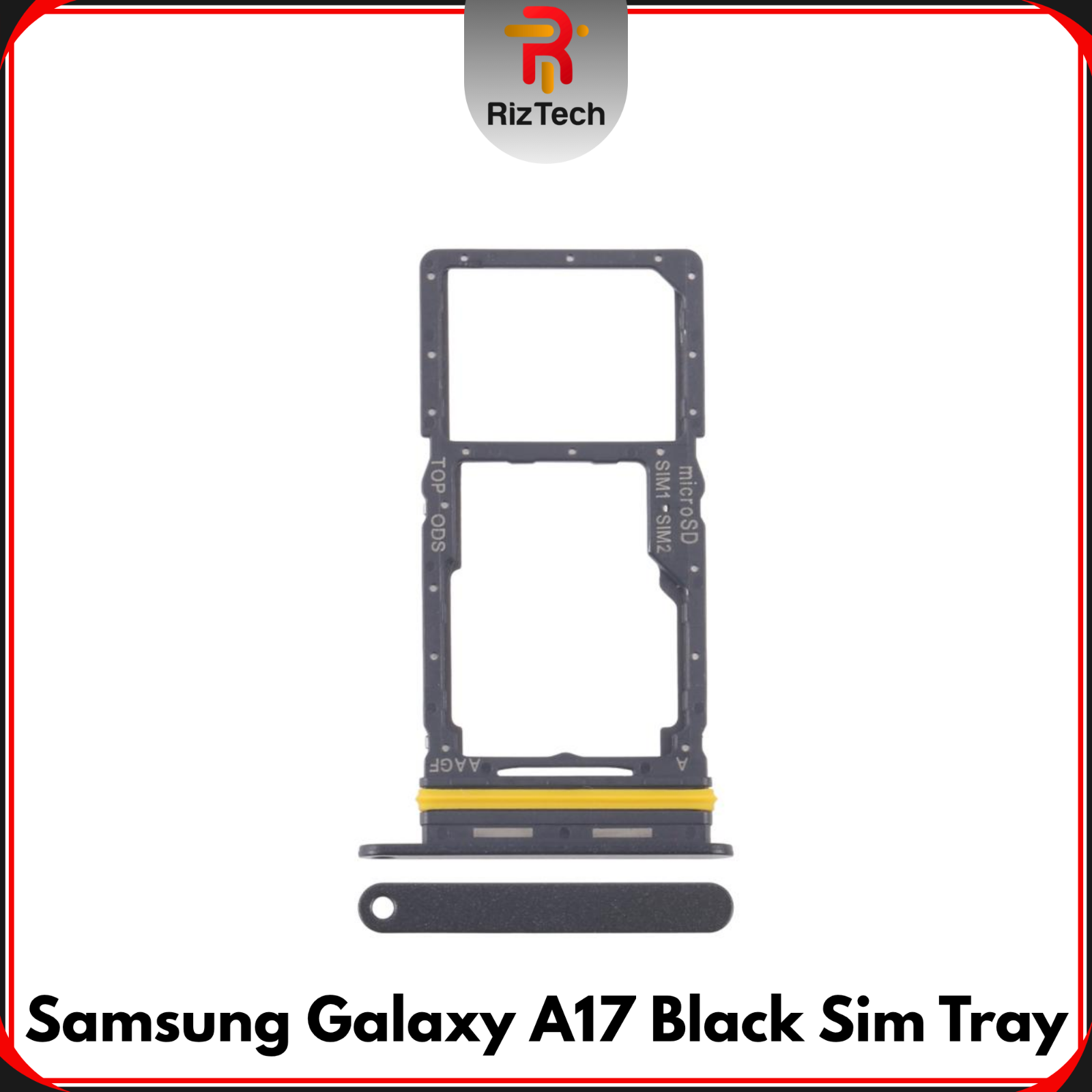 For Samsung Galaxy A17 Replacement Sim Tray Holder Slot ( BLACK ) - UK Seller