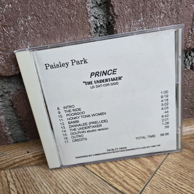 PRINCE ''THE UNDERTAKER'' Paisley Park (Master Test Copy CD) LD-DAT-CDR D/D/D