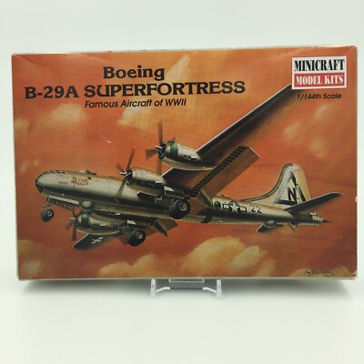 MINICRAFT Boeing B-29A Superfortress WWII Aircraft 1997 Sealed