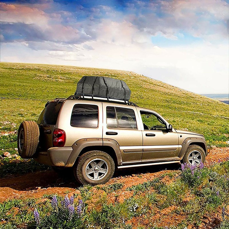 For Toyota Highlander 21 Cubic Feet 600D Car Roof Top Cargo Luggage Carrier Bag