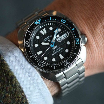 Pre-owned Seiko Prospex Srpg19k1 Padi King Turtle Automatic 200m Diver Men Watch Warranty