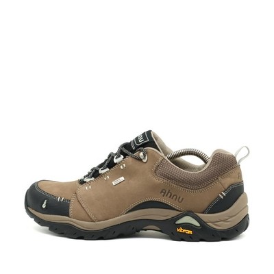 Ahnu Damen Vibram Trail Low Schuhe Braun Wildleder Outdoor Wanderschuhe EU 39,5