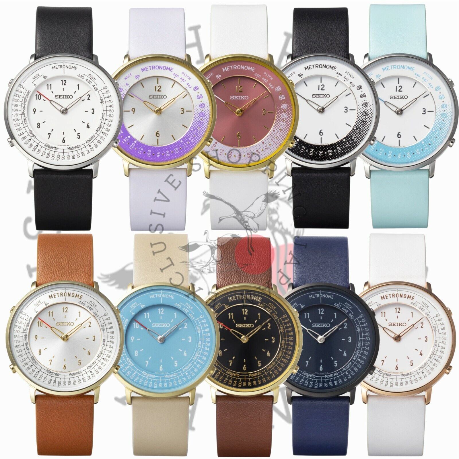 SEIKO Metronome Watch CASUAL & STANDARD LINE Collection All SEIKO Metronome Watch CASUAL & STANDARD LINE Collection All