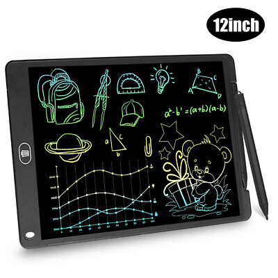 12inch LCD Writing Tablet Electronic Drawing Notepad Doodle Board  Xmas gift