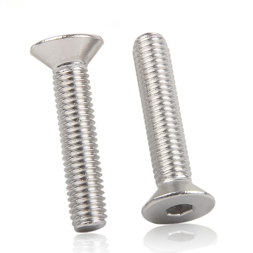 5x Senkkopfschrauben V4A Edelstahl A4 – M8x80 Mm, Innensechskant, DIN 7991