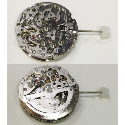 For Japan Miyota 8N24 Three-hand Skeleton Automatic Mechanical Watch Movement *1