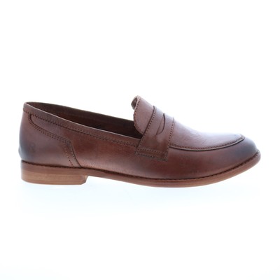 

Roan Evie F851017 Женские коричневые кожаные лоферы и слипоны Penny Shoes 6, Коричневый, Roan Evie