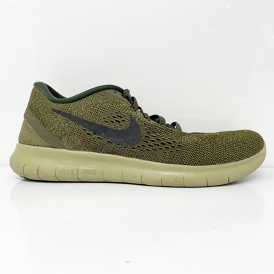 

Nike Womens Free RN 831509-303 Зеленые кроссовки для бега Размер 8,5, Зеленый, Free RN