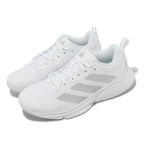 

Adidas Court Team Bounce 2.0 W Белый Серебристый Металлик Женщины Cross Training HR1235, Court Team Bounce 2.0 W