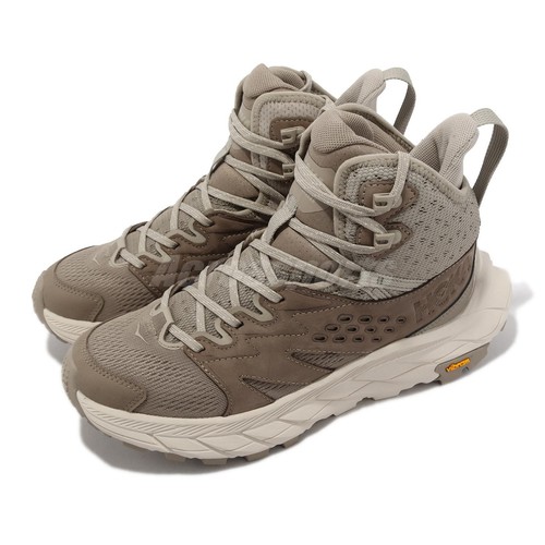 

Hoka Anacapa Breeze Mid Dune Eggnog Brown Women Outdoor Casual 1134506-DEGG, Коричневый, Anacapa Breeze Mid