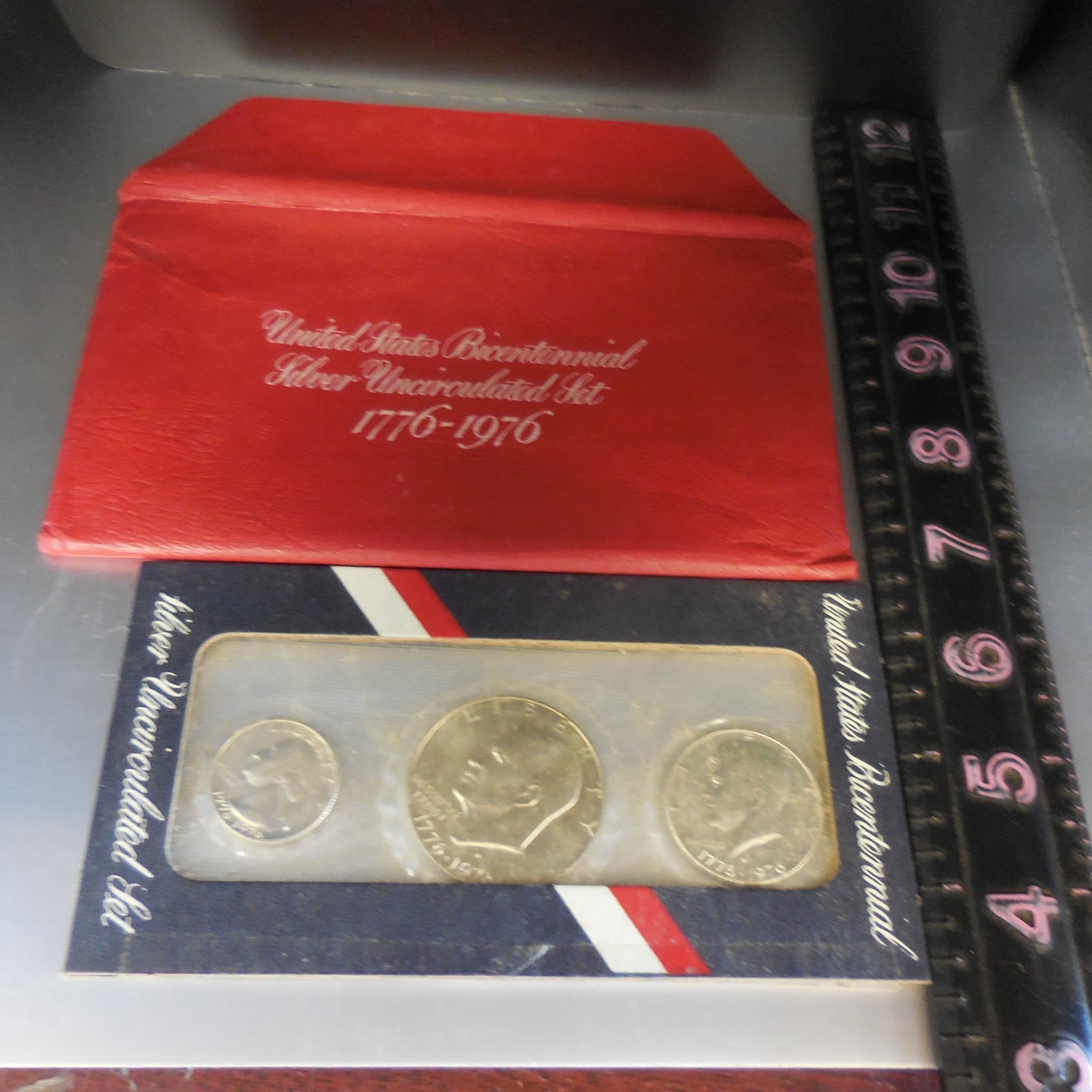 1776 - 1976 US Bicentennial SILVER Uncirculated Coin Set - (40