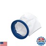 Sand and Silt Filter Bag, Compatible with Pool Blaster Max, Catfish Ultra, iVac 250, iVAC C2, Volt FX-4 and Jacuzzi JPV200 Handheld Pool Vacuums, P30X022SS / PBW022SS