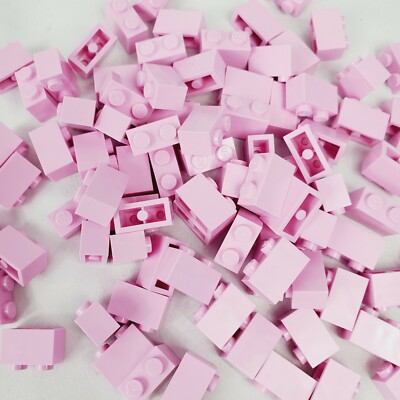 LEGO 1x2 Light Pink Bricks Building Blocks Choose 30, 50, 100, 120 Pieces - New