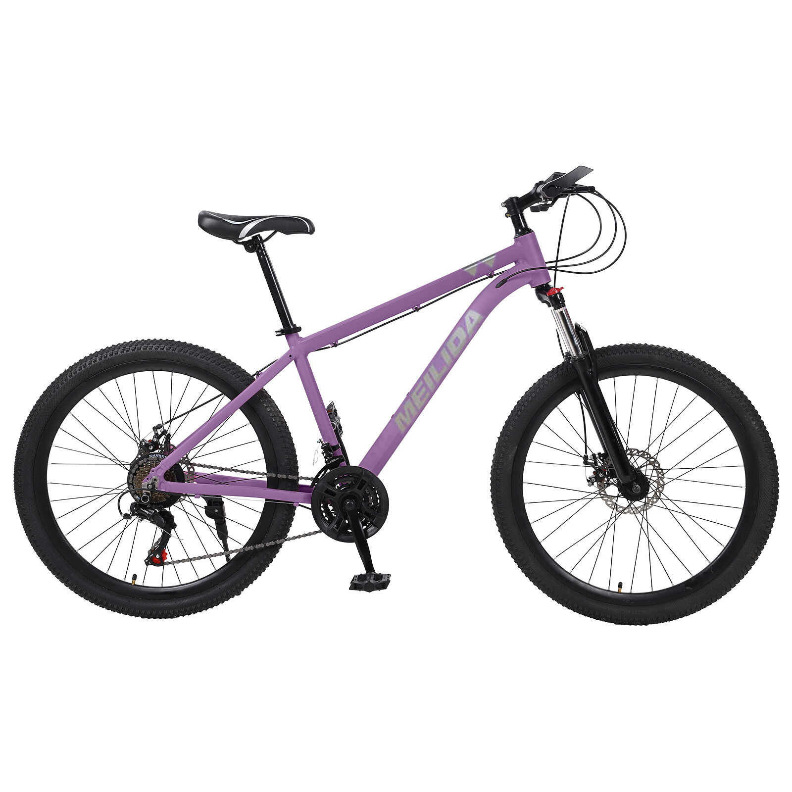 Mountain Bike 26-inch Outdoor Sports Adult Bicycle with 24 Speeds Disc-Brake