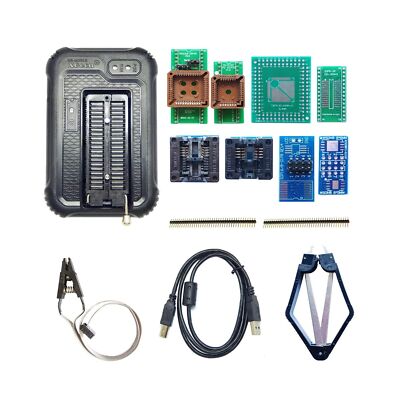 SETCTOP Xgecu TL866II Plus Upgraded Xgecu T48 Programmer 8 Adapters USB EPROM...