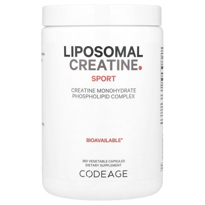 Sport, Liposomal Creatine, 750 mg , 360 Vegetable Capsules