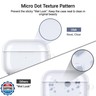 ULAK Clear for Airpods Pro 2nd/1st Generation Case 2022/2019, Soft TPU Airpods Pro 2 Clear Cover Shock-Absorbing Transparent Protective Cover Keychain for Apple Airpods Pro [Front LED Visible]