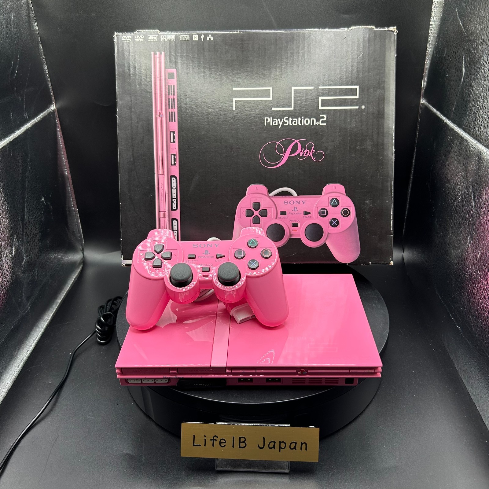 送料無料】SONY PS2 限定カラー ピンク 薄型 PlayStation2 本体 SCPH 