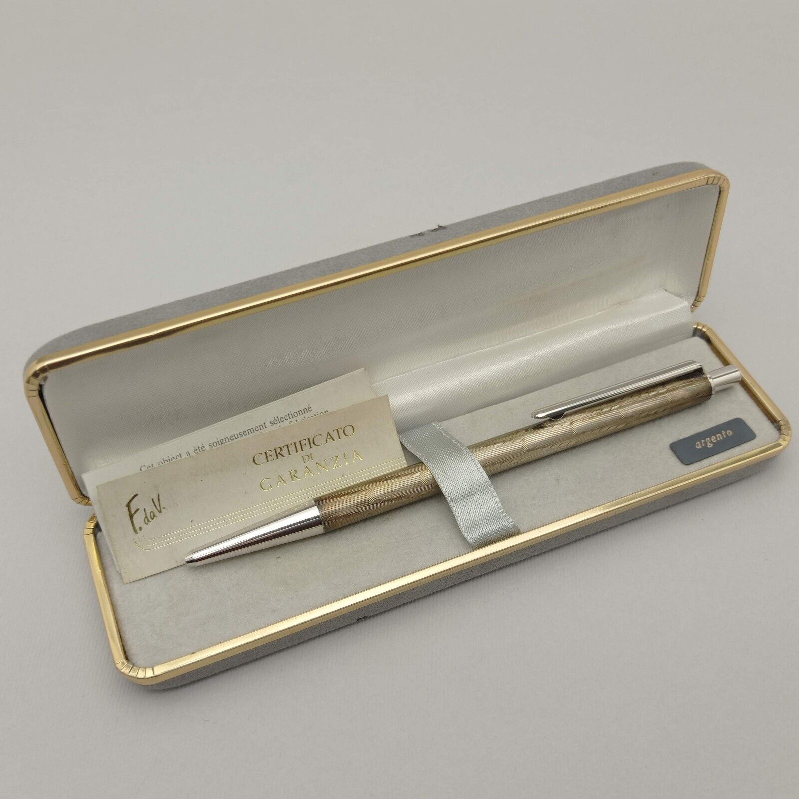Ferrari da Varese *285VA Sterling Silver 925 Ballpoint Pen Ferrari da Varese *285VA Sterling Silver 925 Ballpoint Pen
