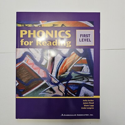 Phonics for Reading: Level 1 by James Flood, Anita Archer and Diane Lapp