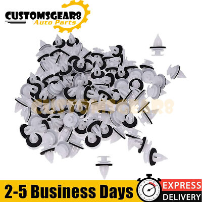 100pcs Door Trim Panel Clips for BMW E21 E30 E90 E91 E92 E93 E12 E28 E60 E61 E23