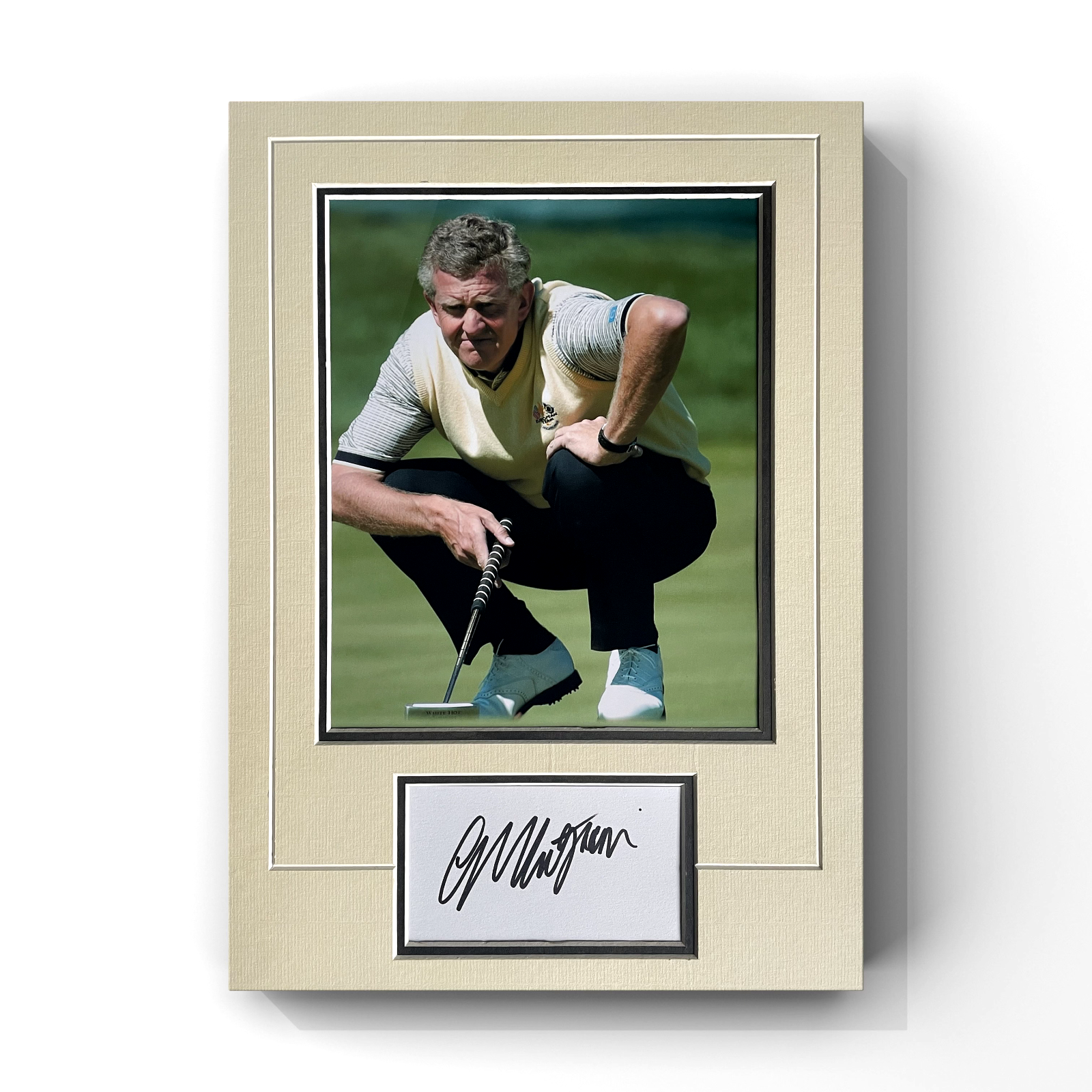 Colin Montgomerie - Ryder Cup Golfer Signed Display
