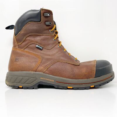 

Мужские рабочие ботинки Timberland Pro Helix HD 8 дюймов A1RW4 коричневого цвета с композитным носком, размер 13 M, Коричневый, Helix HD
