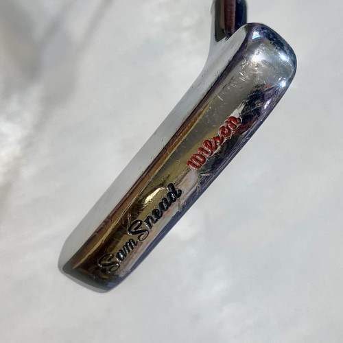 Sam Snead  Wilson Blade Putter RH-LH/Dble Side/Steel Shaft Vintage Golf 35.5 USA