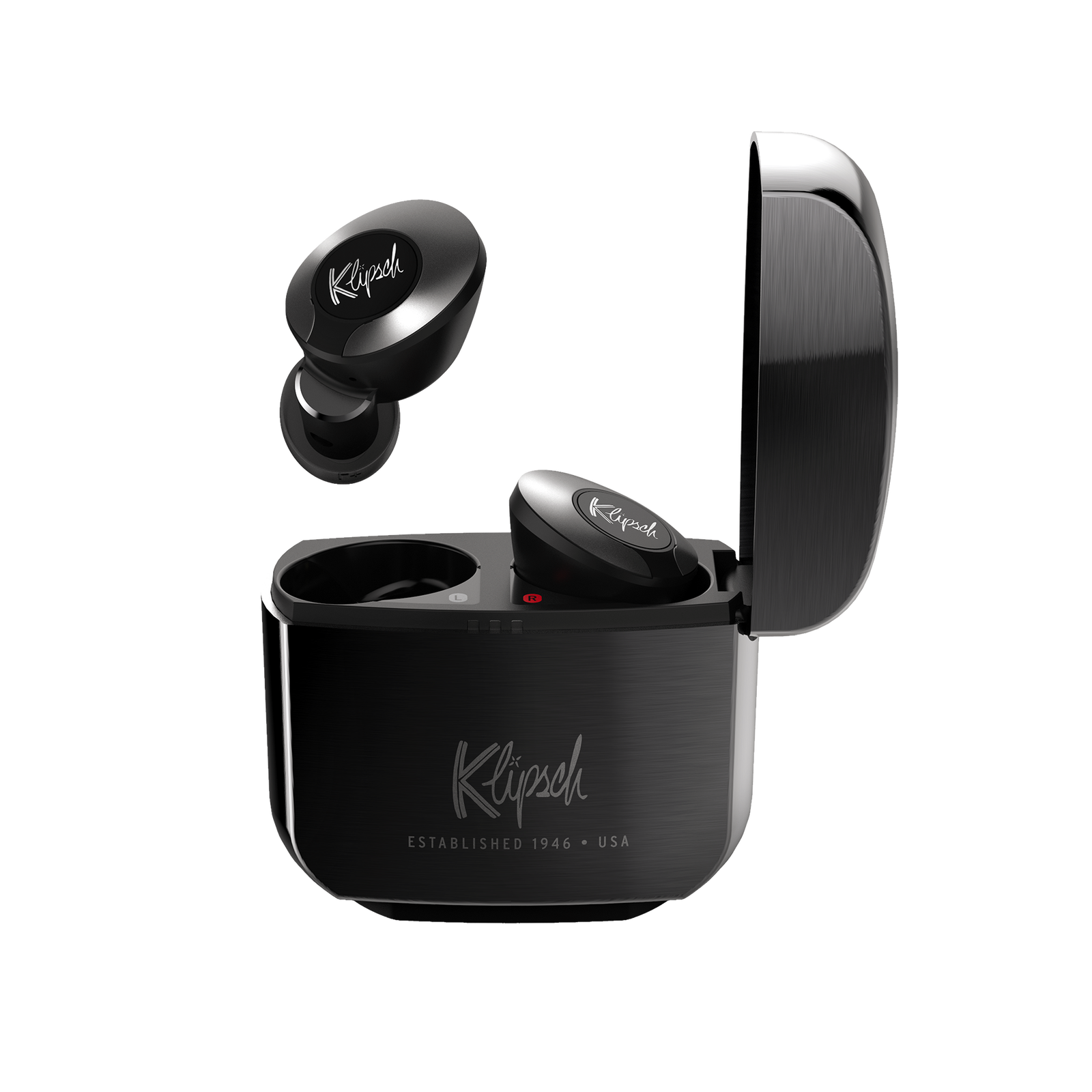 Klipsch T5 II True Wireless ANC Earphones, Gunmetal
