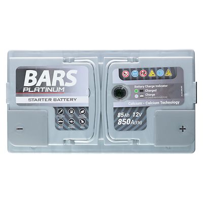 AUTOBATTERIE 12V 85 Ah 850A EN BARS PLATINUM Wartungsfrei sofort Einsatzbereit