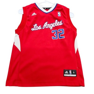 Adidas Los Angeles Clippers Blake Griffin 32 Red Basketball Jersey Youth M