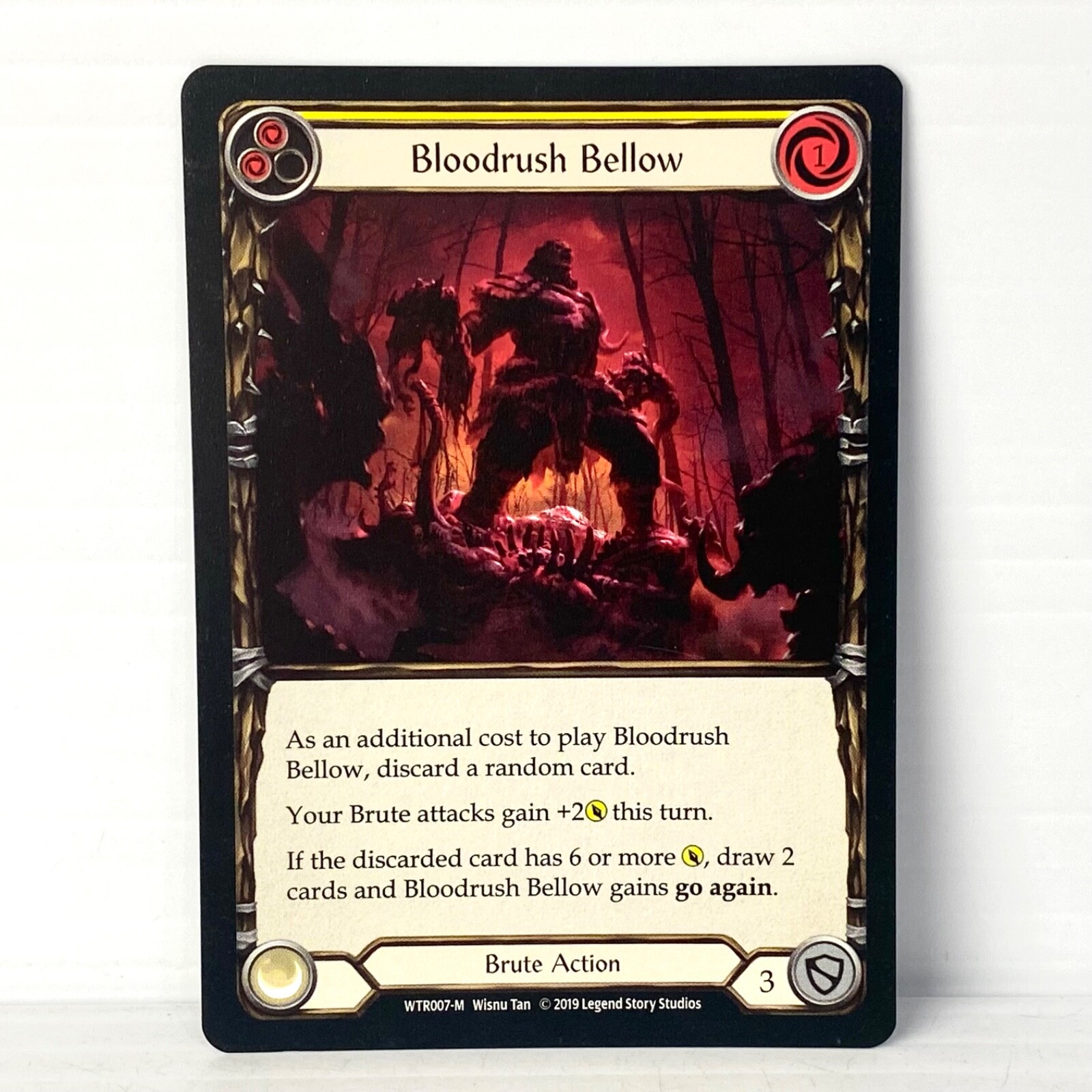 Bloodrush Bellow WTR007-M - Welcome To Rathe Alpha Print