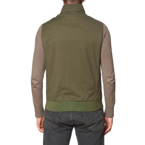 Pre-owned Kired Kiton  "igigi" Olive Green Hooded Packable Vest 50 M