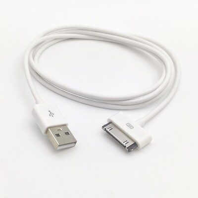 White USB Data Charge Cable for Galaxy Tab P7510 P5110 1m 3ft