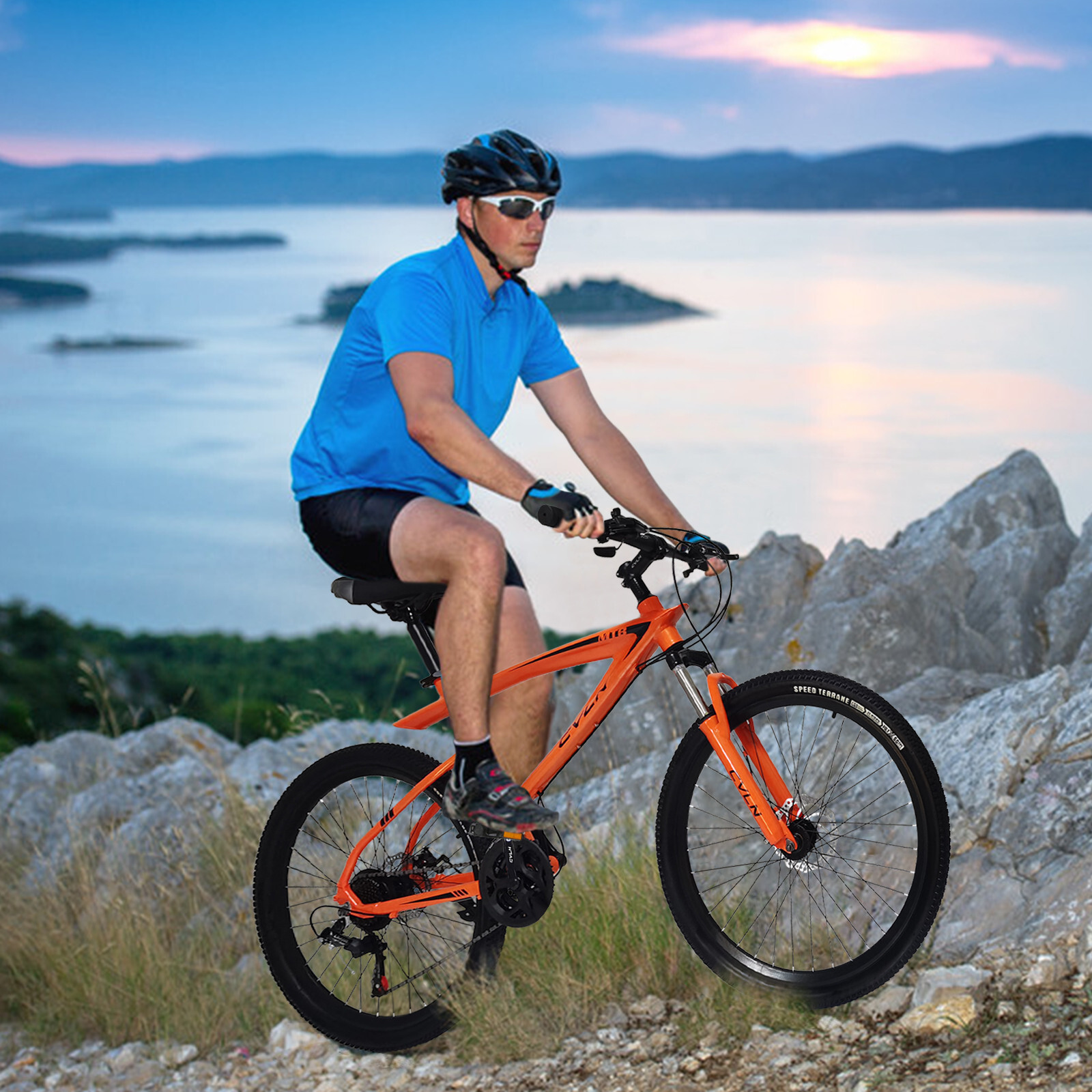 With Disc Brake 26inch Wheels 21 Speed Aluminum Alloy Hyper 