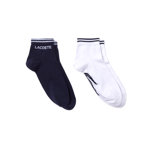 

Две пары хлопковых носков Lacoste темно-синего/белого цвета -, Navy blue/white