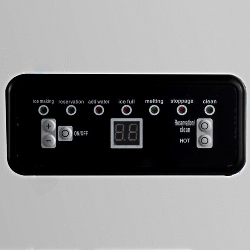 150LB/24H Built-in Ice Maker Stainless Undercounter Freestand Ice Cube Machine