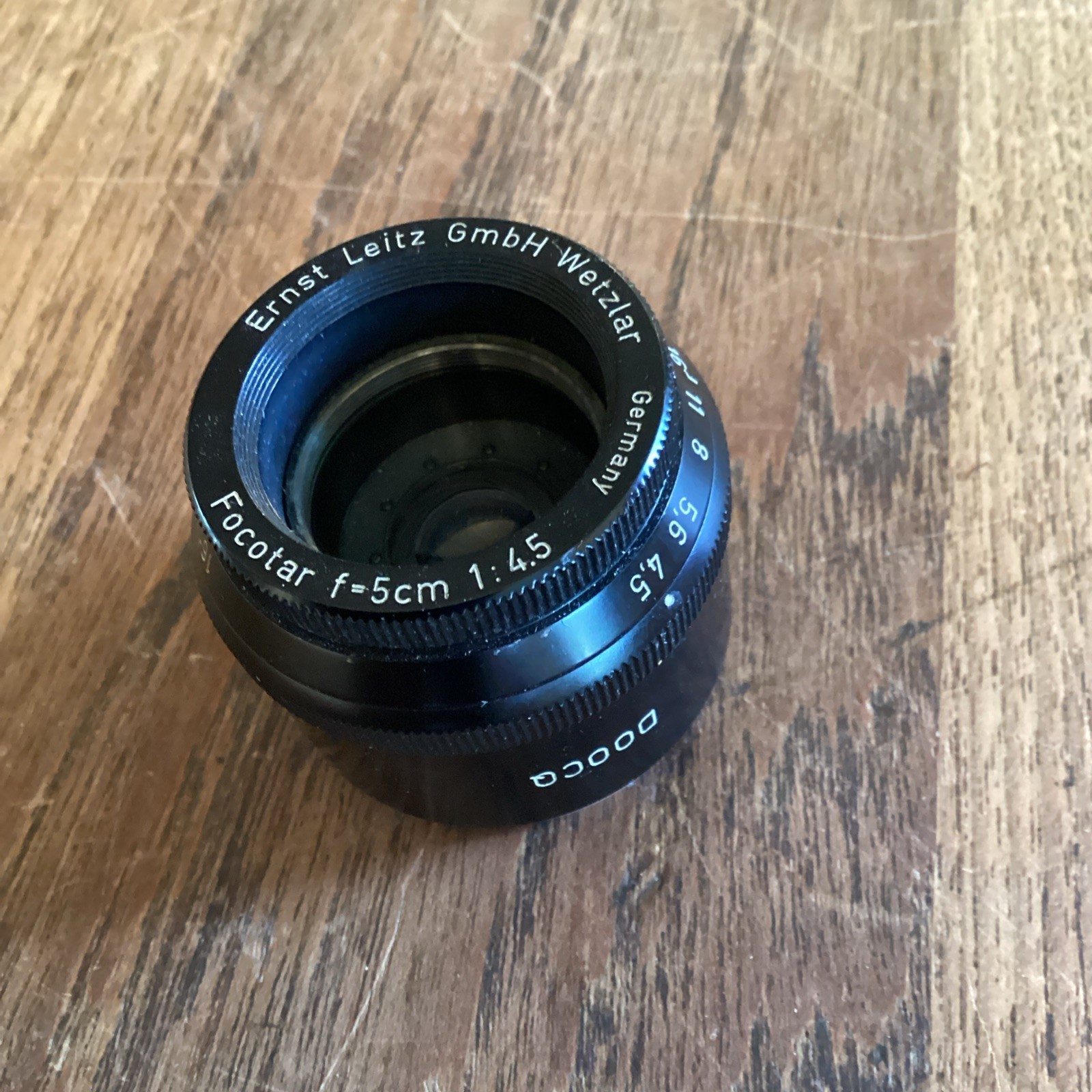 Leica Ernst Leitz GmbH Wetzlar Focotar 6cm f4.5 Enlarging Lens *Untested*