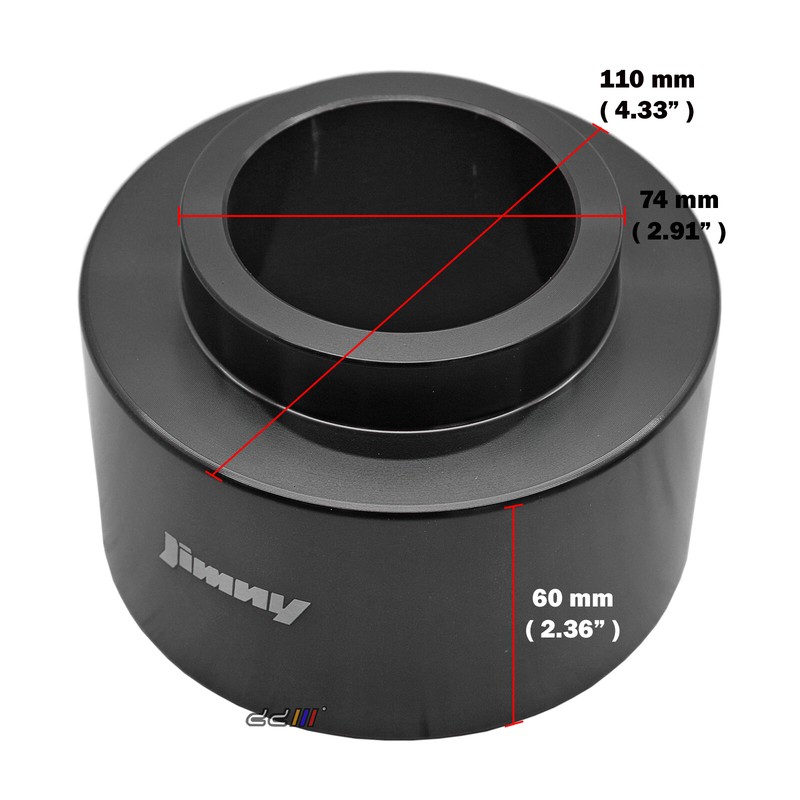 60mm Rear Coil Strut Spacer Lift Kit For Suzuki Jimny SN413 JB33 JB43 4WD 98-ON