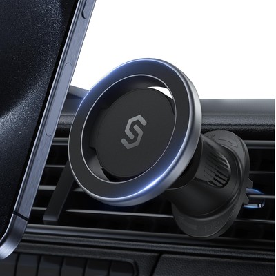 MagSafe Car Mount, Flexible Rotation Magnetic Phone Holder for Car Air