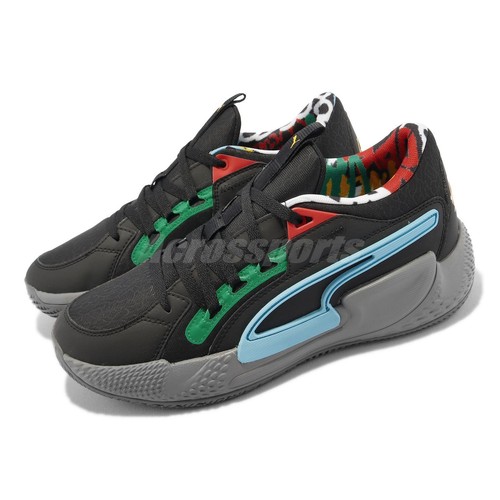 

Мужские баскетбольные мячи Puma Court Rider Chaos Block Party Black Grey Multi 378265-01, Черный, Court Rider Chaos Block