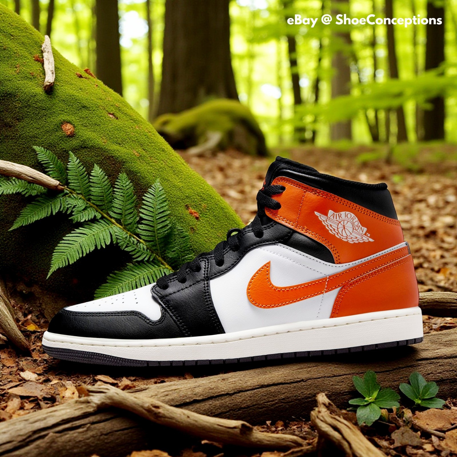 Nike Air Jordan 1 Mid Shoes “Shattered Backboard” DQ8426-801