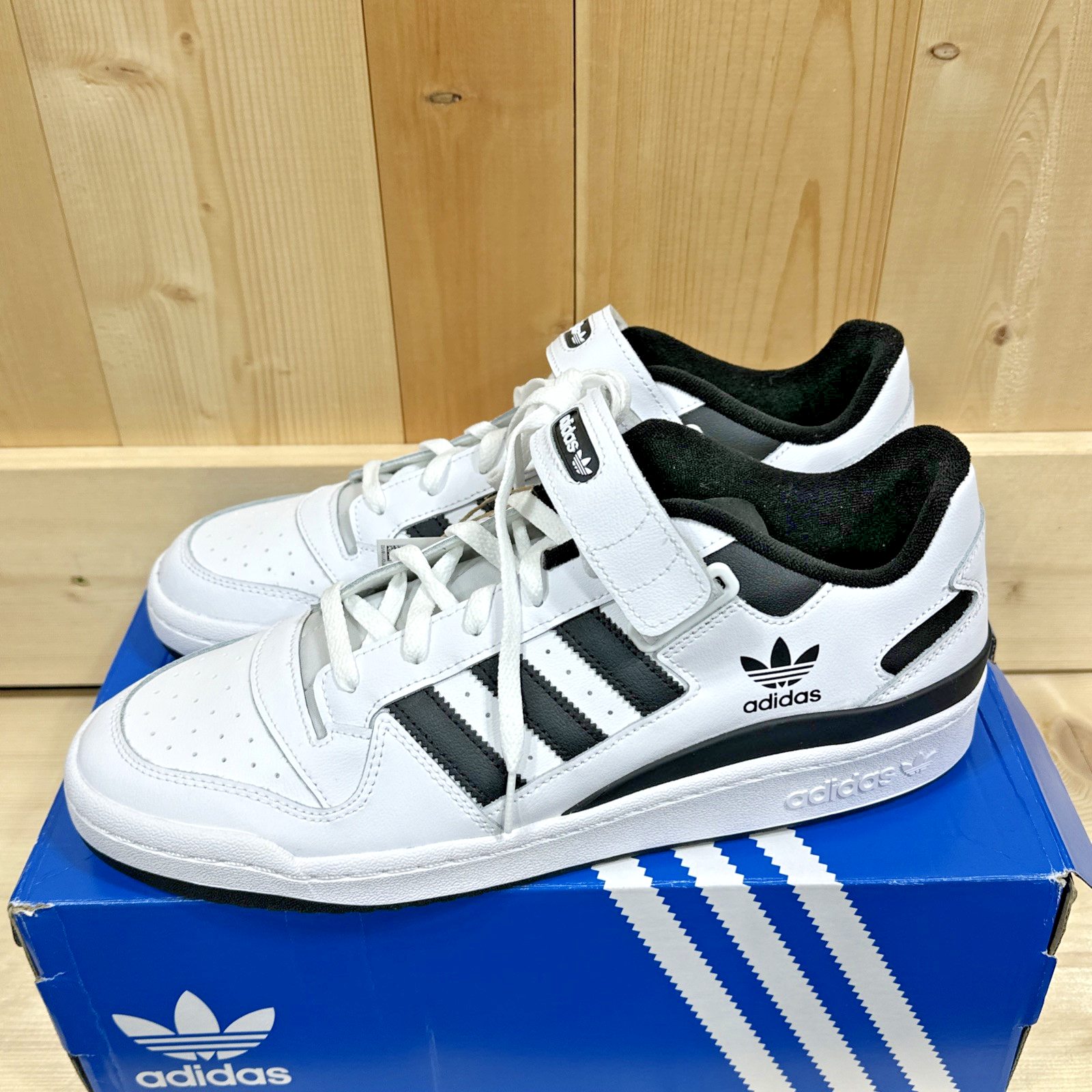 ★adidas★ Forum Row White Black FY7757 adidas Forum Low White Black FY7757 at PRM US