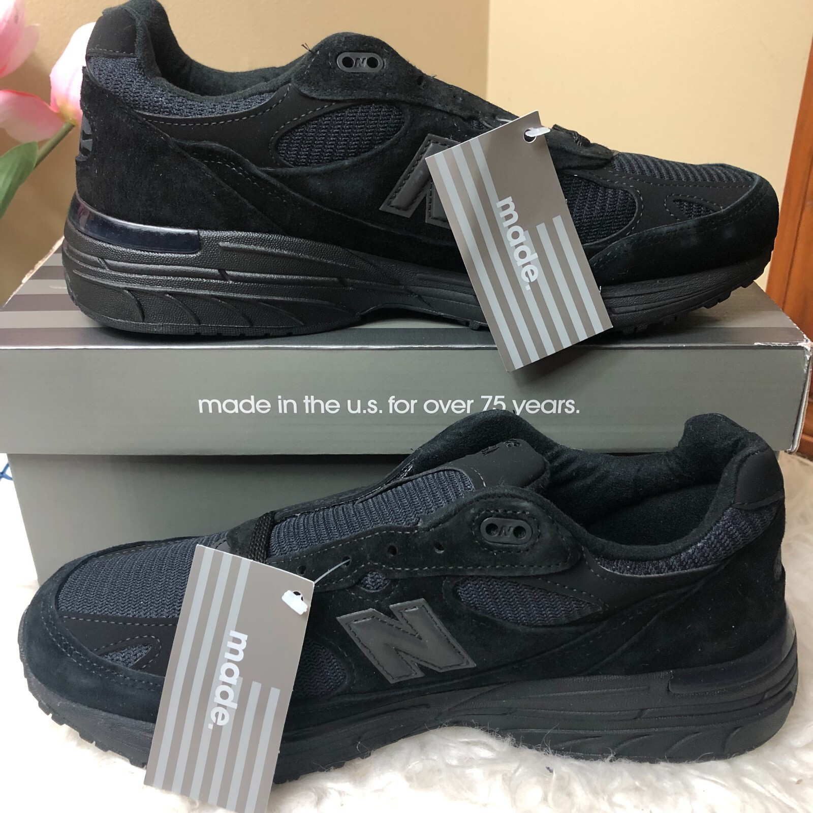 NEW BALANCE 993 Men's Sneaker In Triple Black MR993TB | eBay NEW BALANCE 993 Men's Sneaker In Triple Black MR993TB | eBay