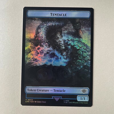 Magic the Gathering LoTR #4/11 Tentacle / Food Foil Token