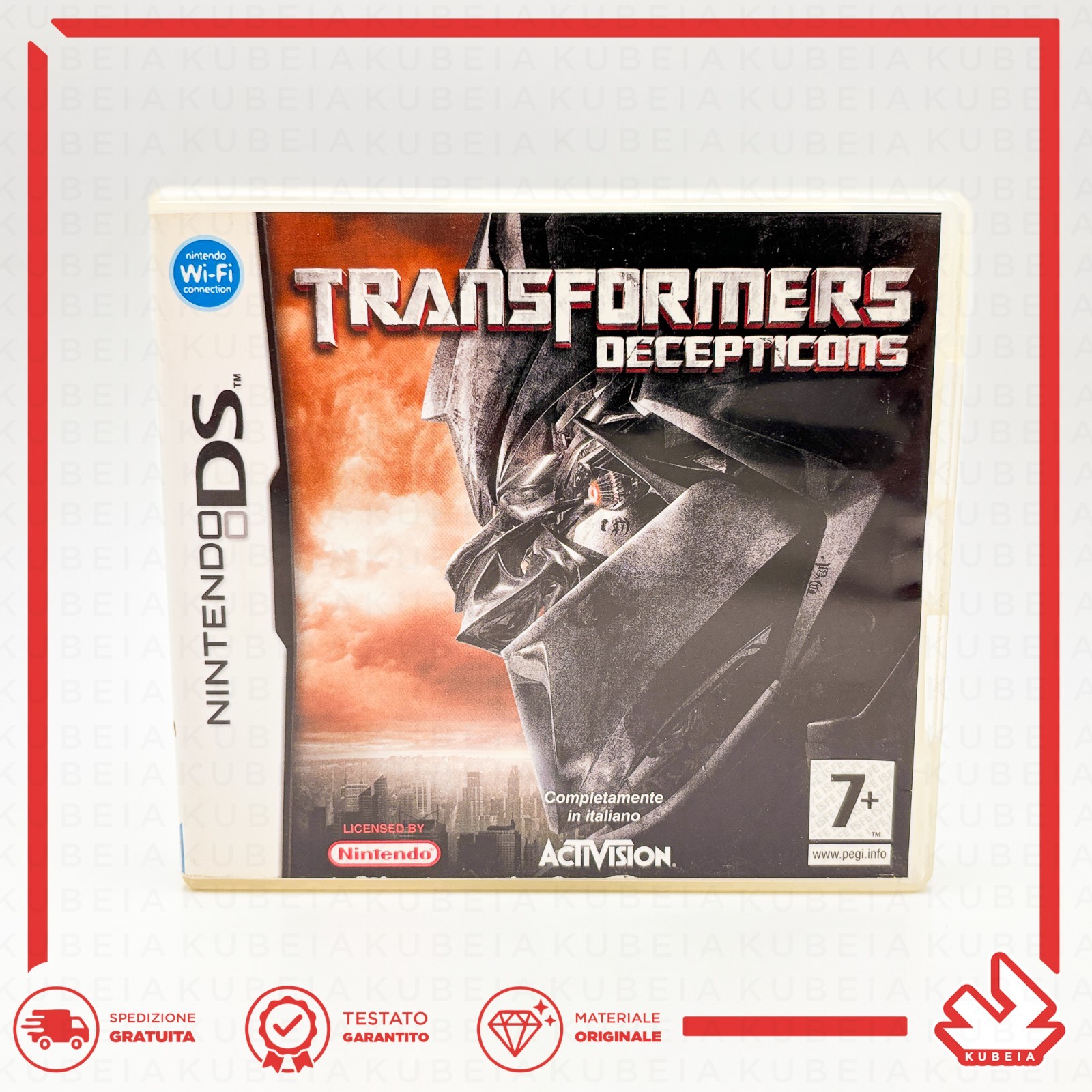 TRANSFORMERS DECEPTICONS ACTIVISION – ITALIANO – ORIGINALE – NINTENDO DS 2DS 3DS